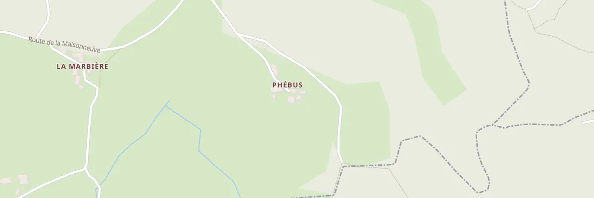 Plan du 311 Chem de Phébus à Saint-Médard-de-Presque