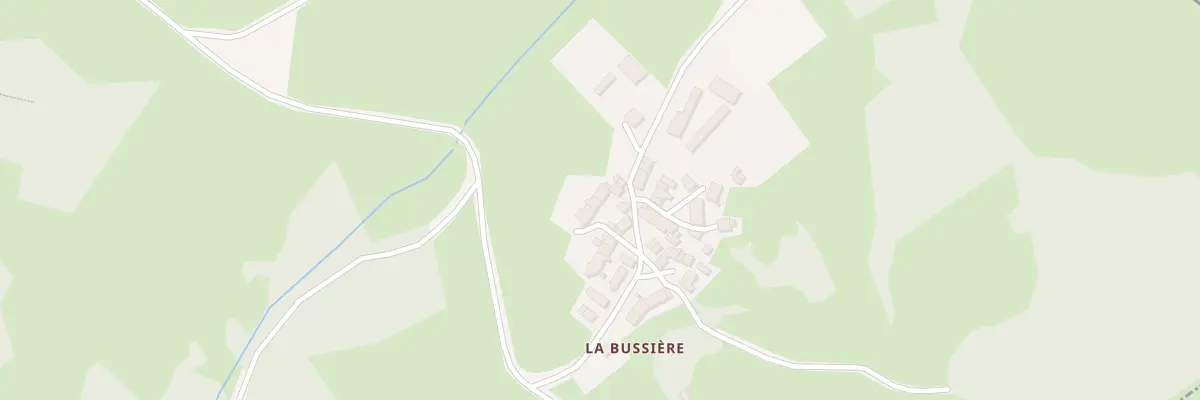 Plan du 13 La Bussière au Bourg-d’Hem