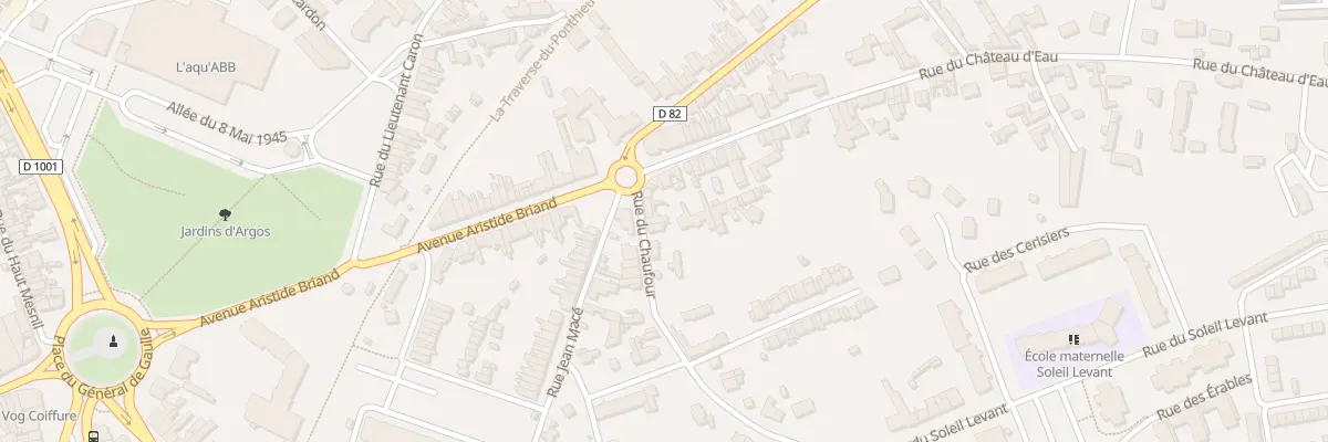 Plan du 3 Rue du Chaufour à Abbeville