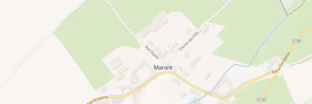 Plan du 8 Rue Gayant à Marant