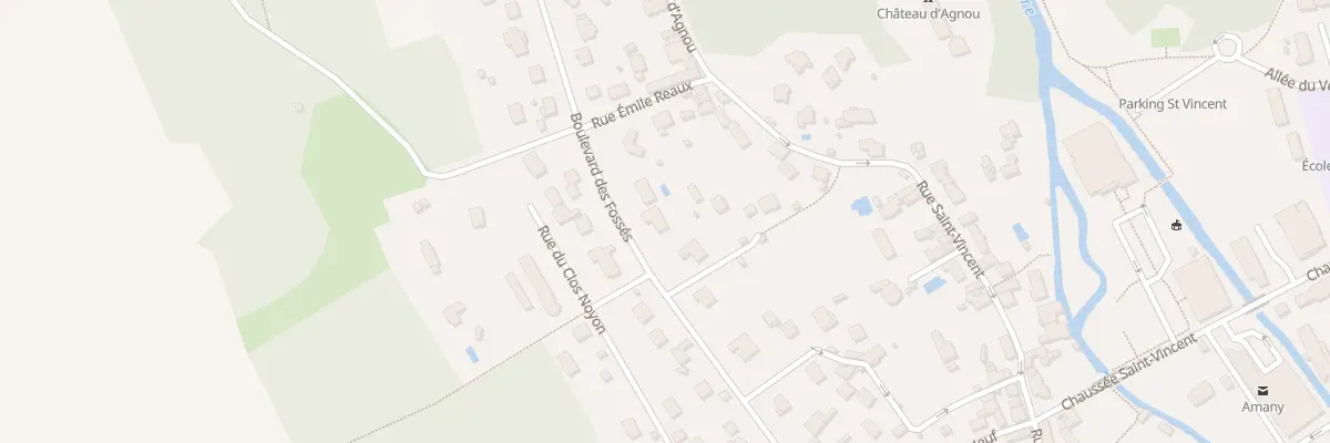 Plan du 52B Bd des Fossés à Maule