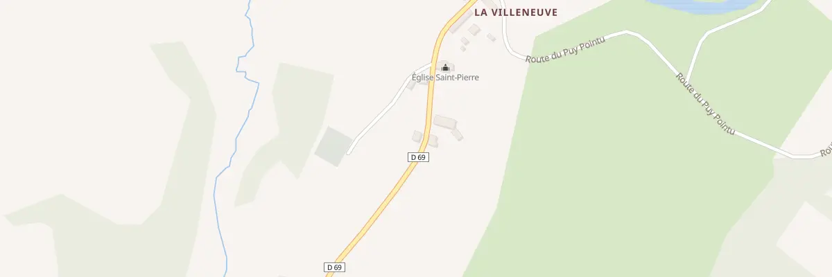 Plan du 5107 La Villeneuve à Rempnat