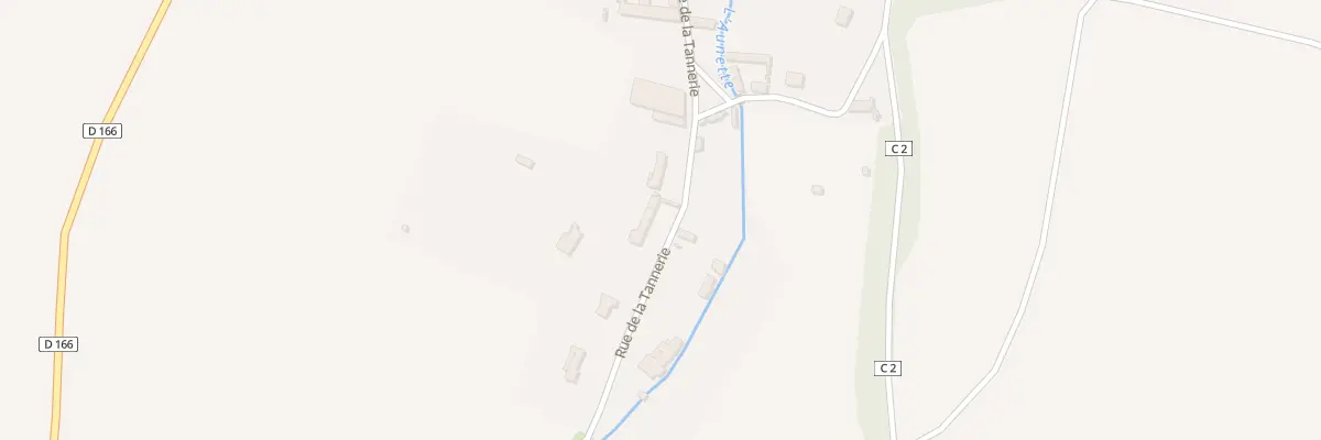 Plan du 14 Rue de la Tannerie à Énencourt-Léage