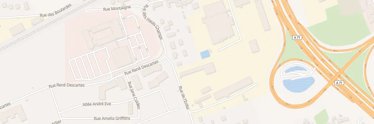 Plan du 46 Rue de l’Enfer à La Chapelle-Saint-Mesmin
