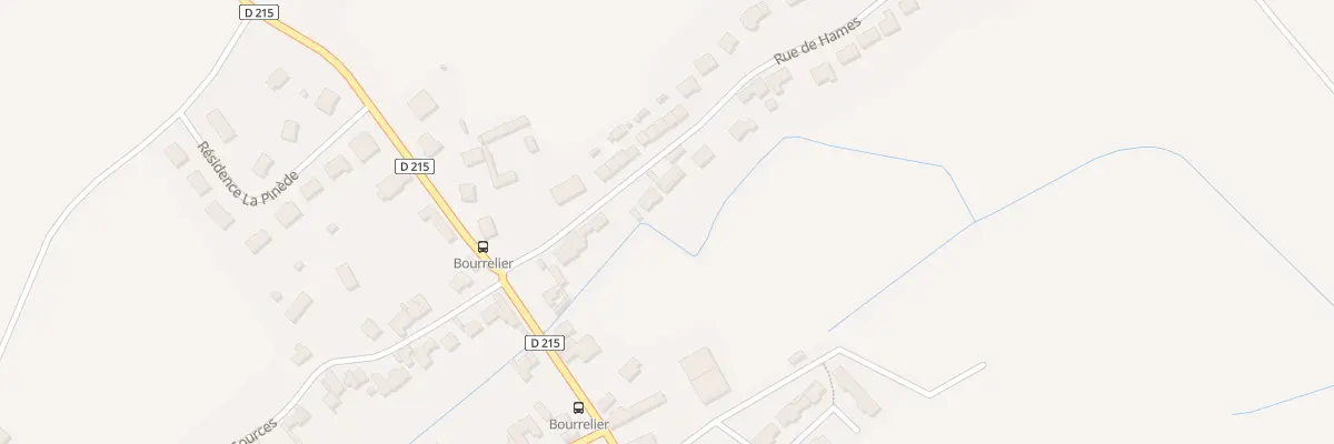 Plan du 4351 Rue de Hames à Hames-Boucres
