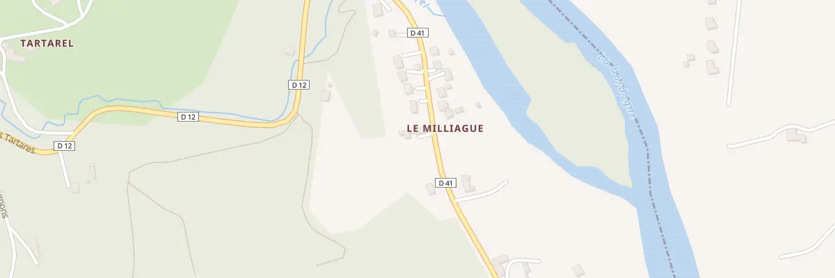 Plan du 5705 La Milliague à Beaulieu-sur-Dordogne