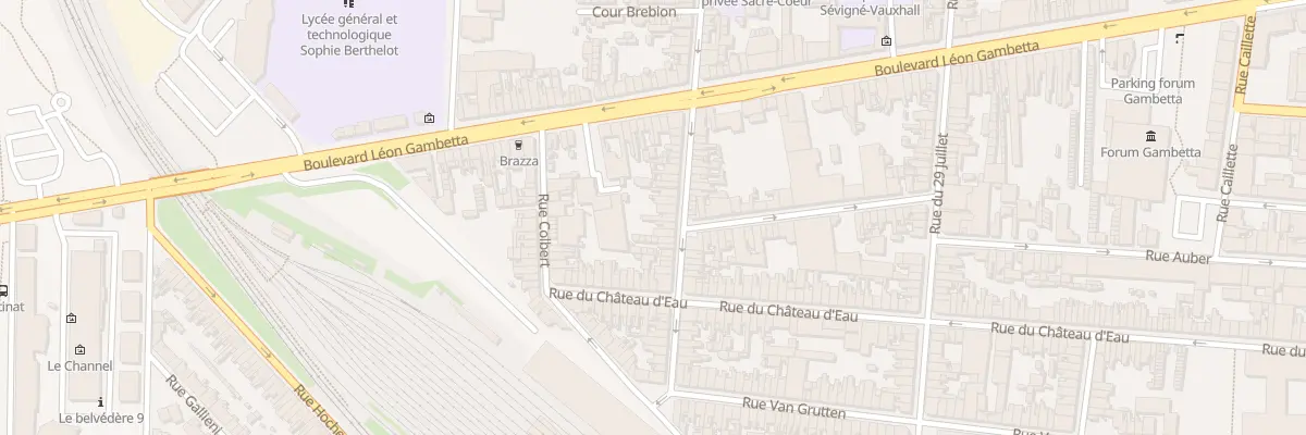 Plan du 22 Rue Lavoisier à Calais