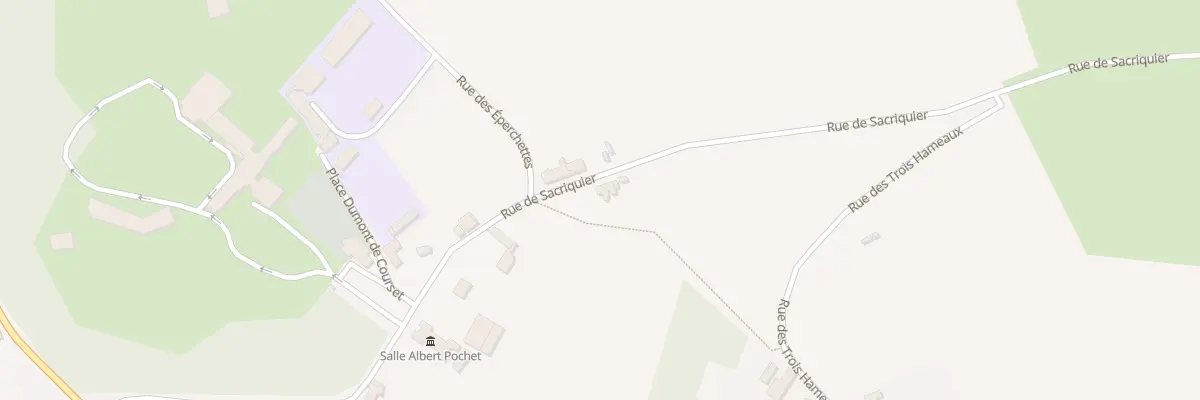 Plan du 28 Rue de Sacriquier à Courset