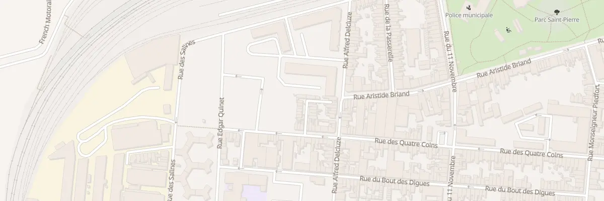 Plan du 156 Rue des Quatre Coins à Calais