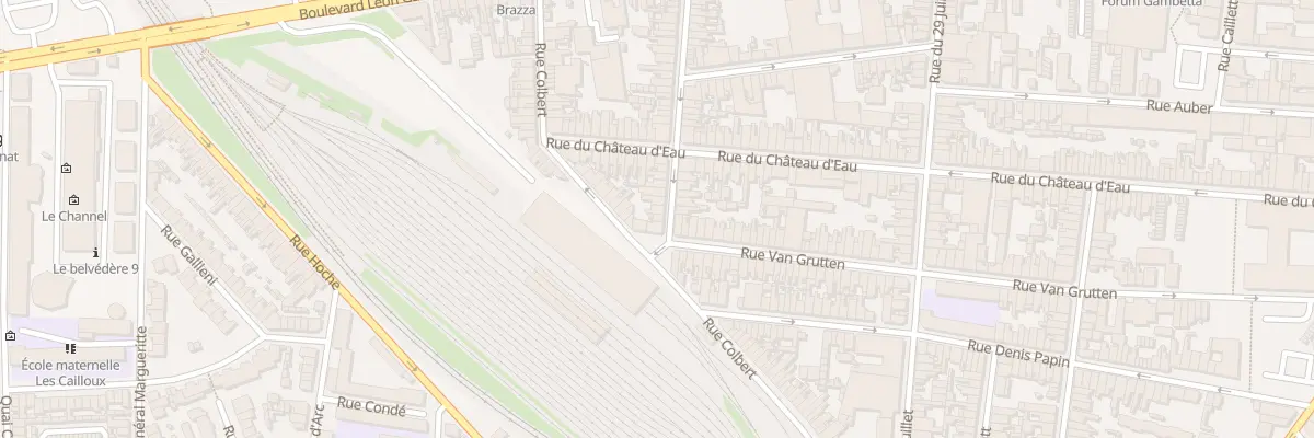 Plan du 54 Rue Lavoisier à Calais