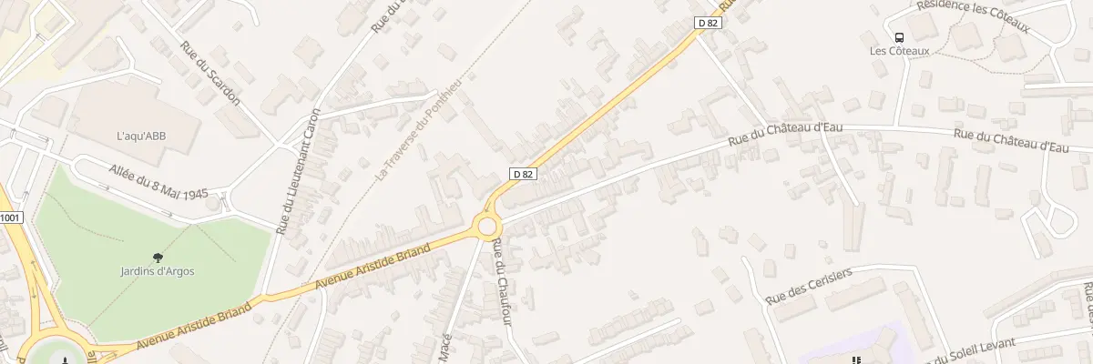 Plan du 5 Rue du Château d’Eau à Abbeville