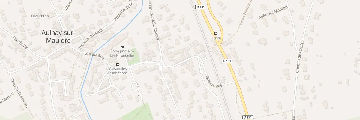 Plan du 10 Gr Grande Rue à Aulnay-sur-Mauldre