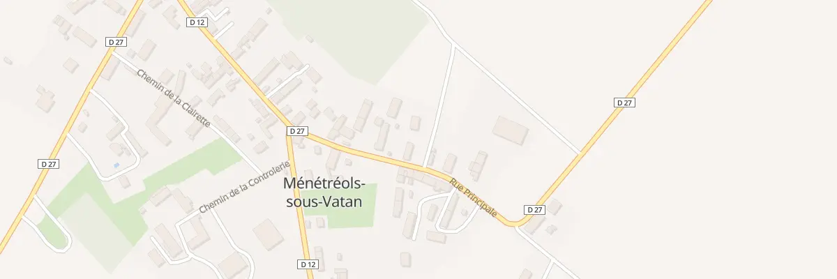 Plan du 31 Rue Principale à Ménétréols-sous-Vatan
