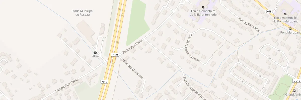 Plan du 20 Rue de la Joûte aux Cerfs au Perray-en-Yvelines