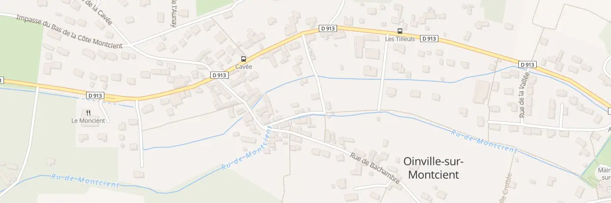 Plan du 11 Rue de la Montcient à Oinville-sur-Montcient