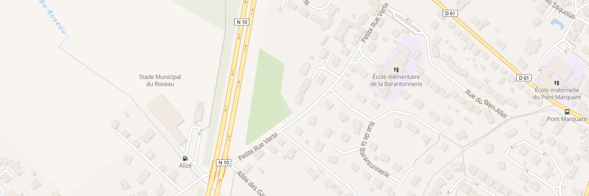 Plan du 64 Ptr Petite Rue Verte au Perray-en-Yvelines