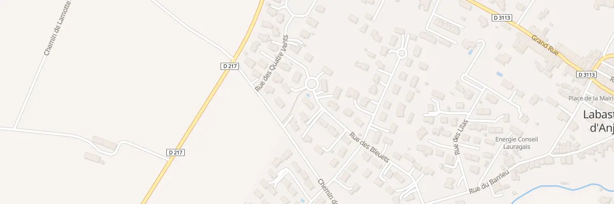 Plan du 29 Rue des Bleuets à Labastide-d’Anjou