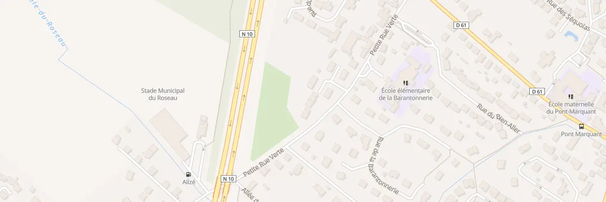 Plan du 62 Ptr Petite Rue Verte au Perray-en-Yvelines