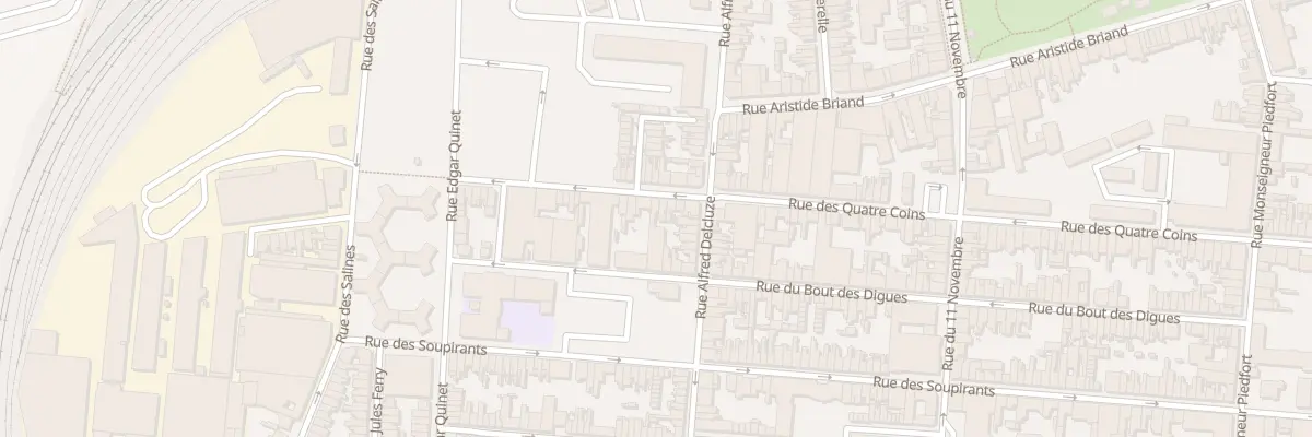 Plan du 171 Rue des Quatre Coins à Calais