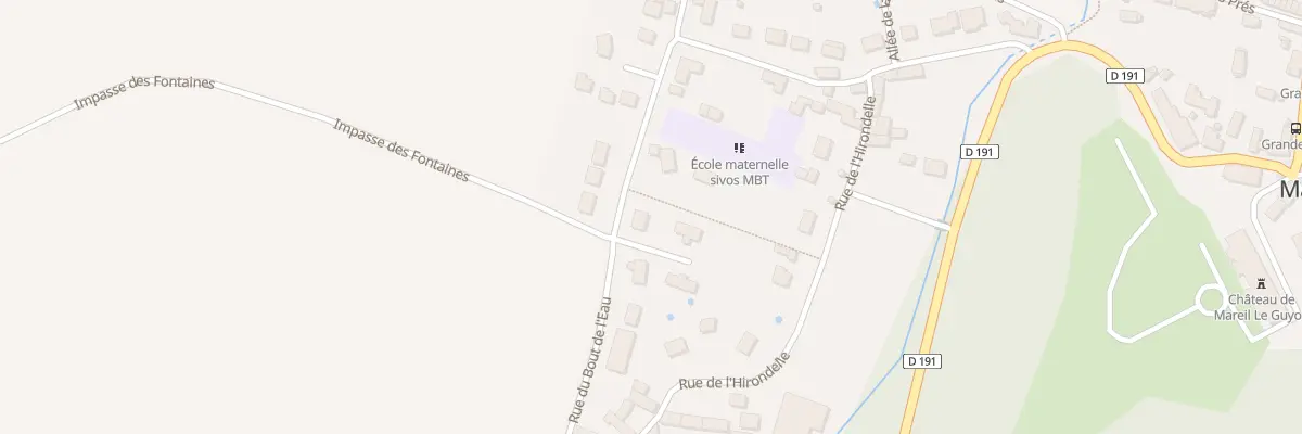 Plan du 21 Rue du Bout de l’Eau à Mareil-le-Guyon