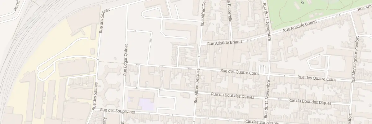 Plan du 148 Rue des Quatre Coins à Calais