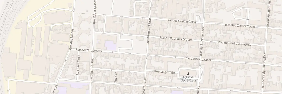 Plan du 101 Rue du Bout des Digues à Calais