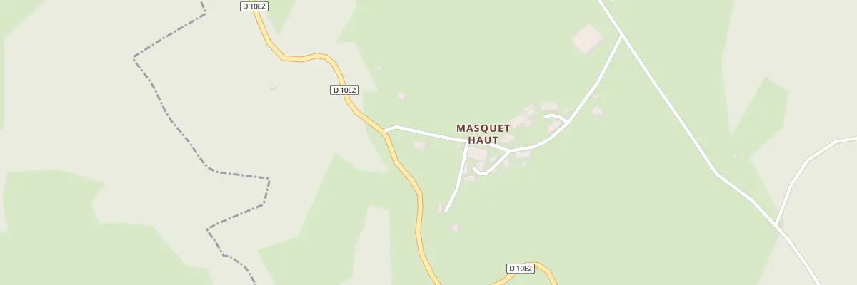 Plan du 1 Masquet Haut à Forgès