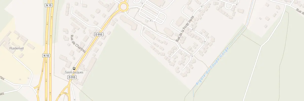 Plan du 10 Rue de la Forêt Verte au Perray-en-Yvelines
