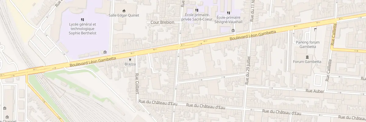 Plan du 5 Rue Lavoisier à Calais