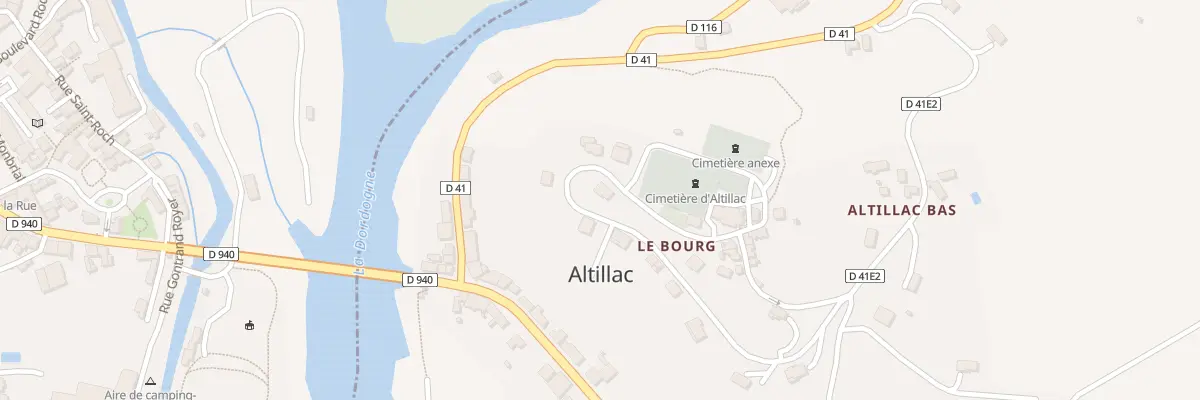 Plan du 5044B Le Bourg à Altillac