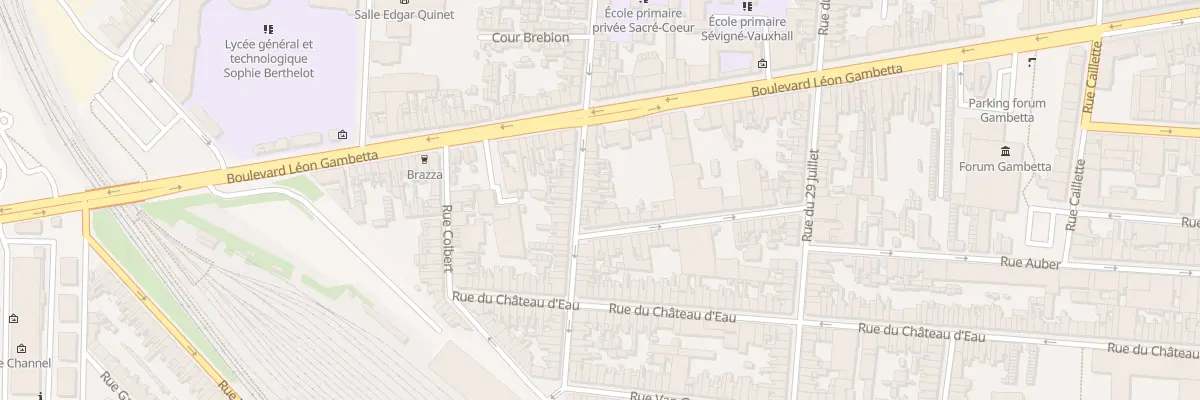 Plan du 17 Rue Lavoisier à Calais