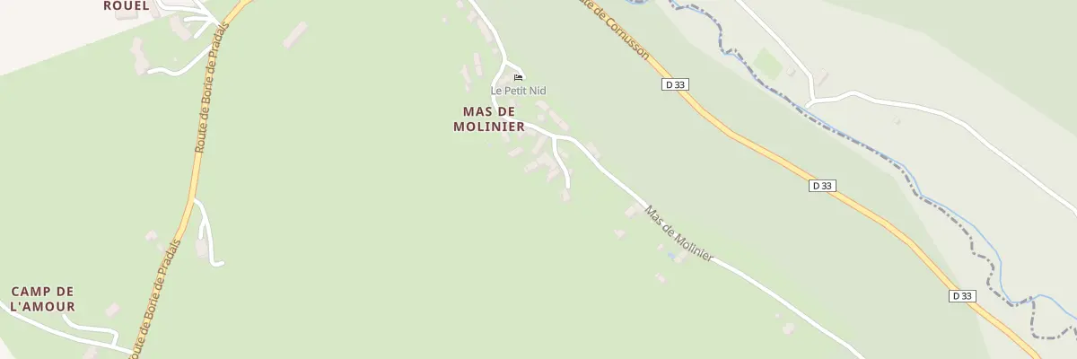 Plan du 5670 Molinier à Caylus