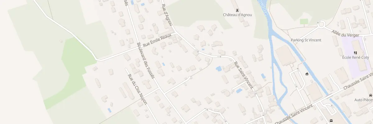 Plan du 7 Rue d’Agnou à Maule