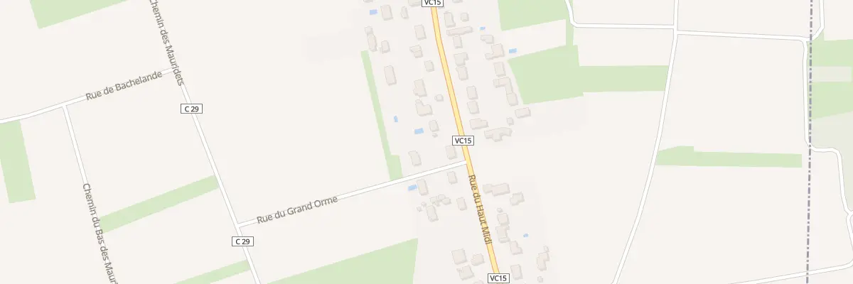 Plan du 734 Rue du Haut Midi à Saint-Hilaire-Saint-Mesmin