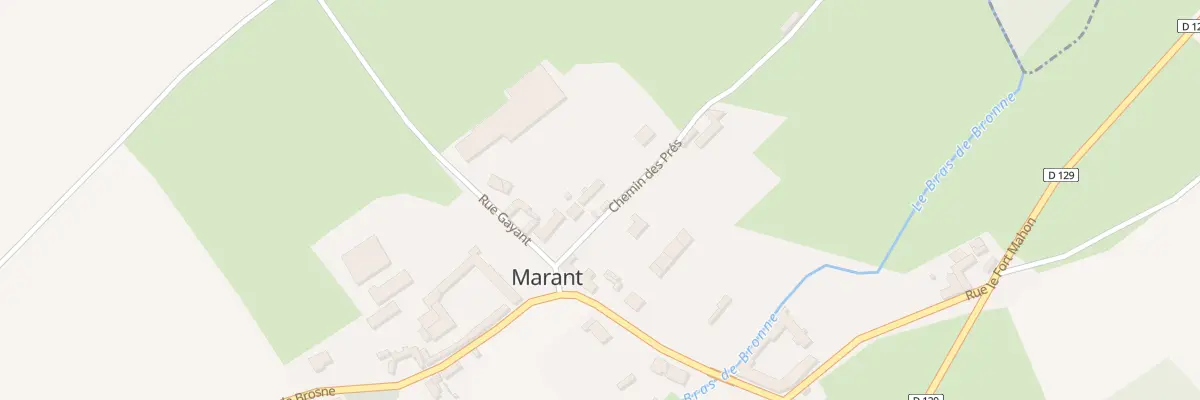 Plan du 5 Che des Prés à Marant