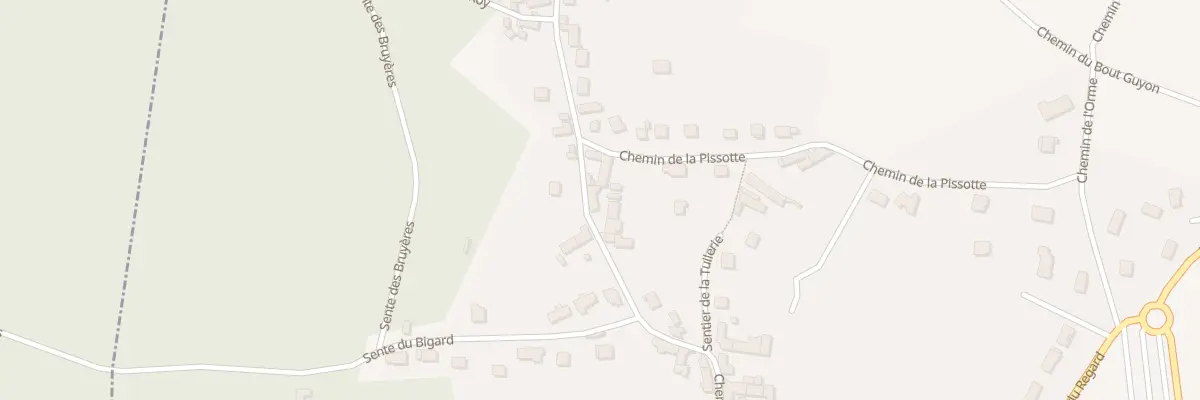 Plan du 56 Che du Hazay à Jambville
