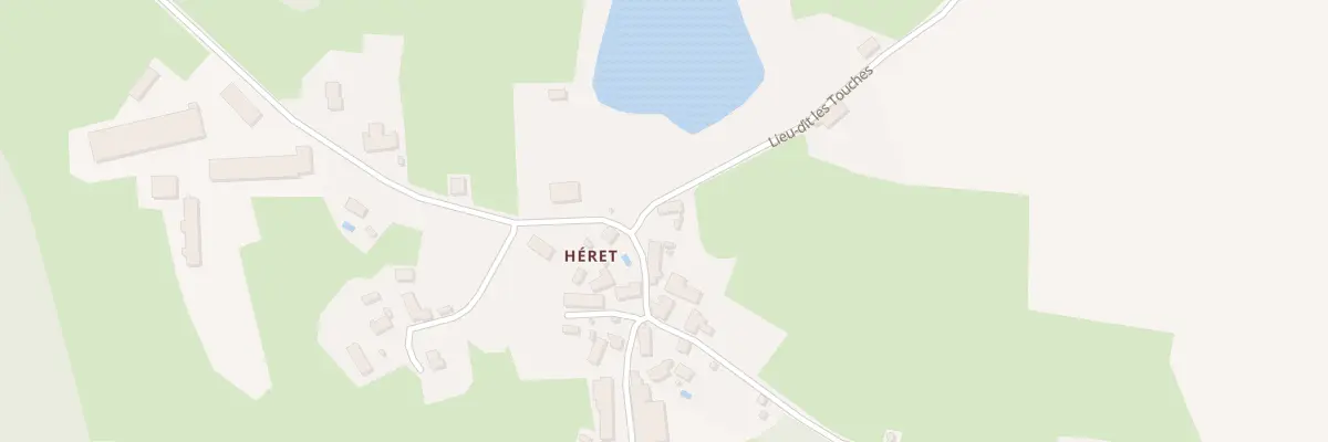 Plan du 24 Héret à Chéniers