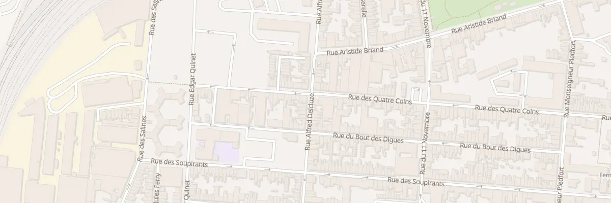 Plan du 163 Rue des Quatre Coins à Calais