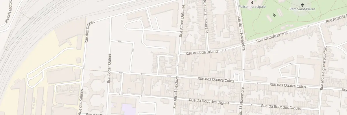 Plan du 111 Rue Alfred Delcluze à Calais