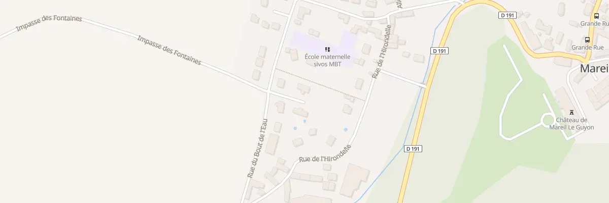 Plan du 6 Imp des Fontaines à Mareil-le-Guyon