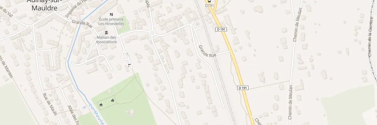 Plan du 3 Che sur les Aulnaies à Aulnay-sur-Mauldre