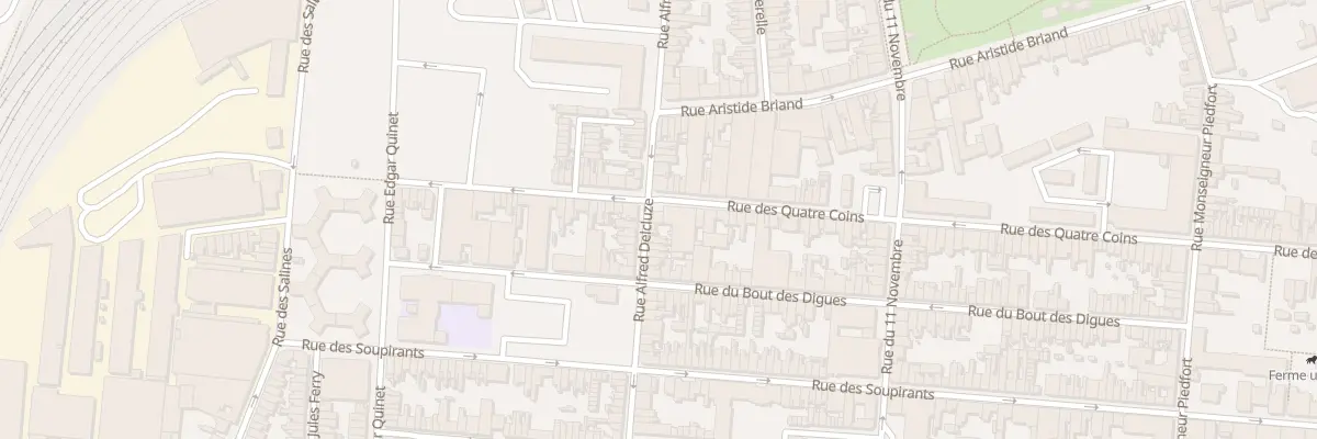 Plan du 159 Rue des Quatre Coins à Calais