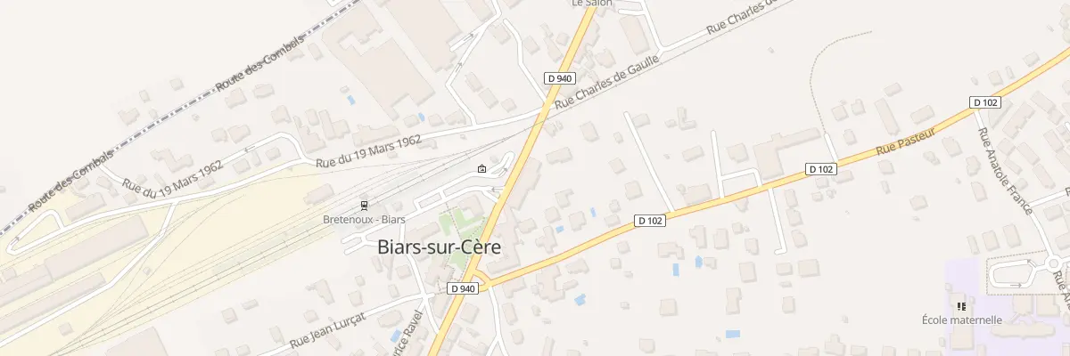 Plan du 47 Av de la République à Biars-sur-Cère