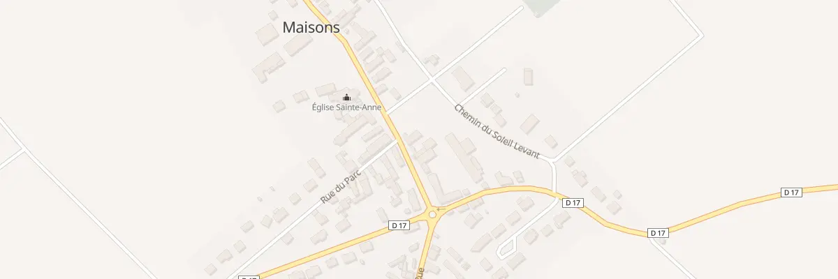 Plan du 73 Grande Rue à Maisons