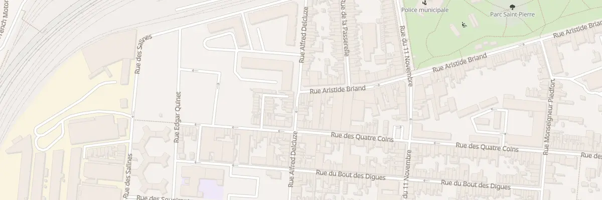 Plan du 104 Rue Alfred Delcluze à Calais