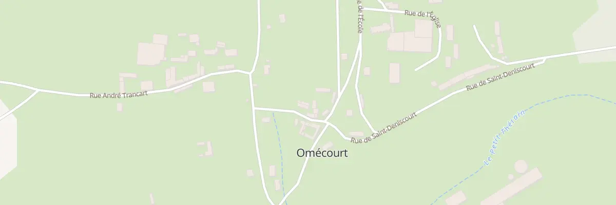 Plan du 9 Rue André Trancart à Omécourt