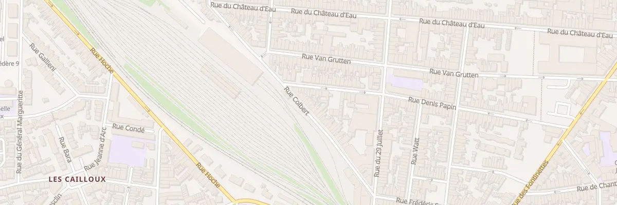 Plan du 69 Rue Colbert à Calais