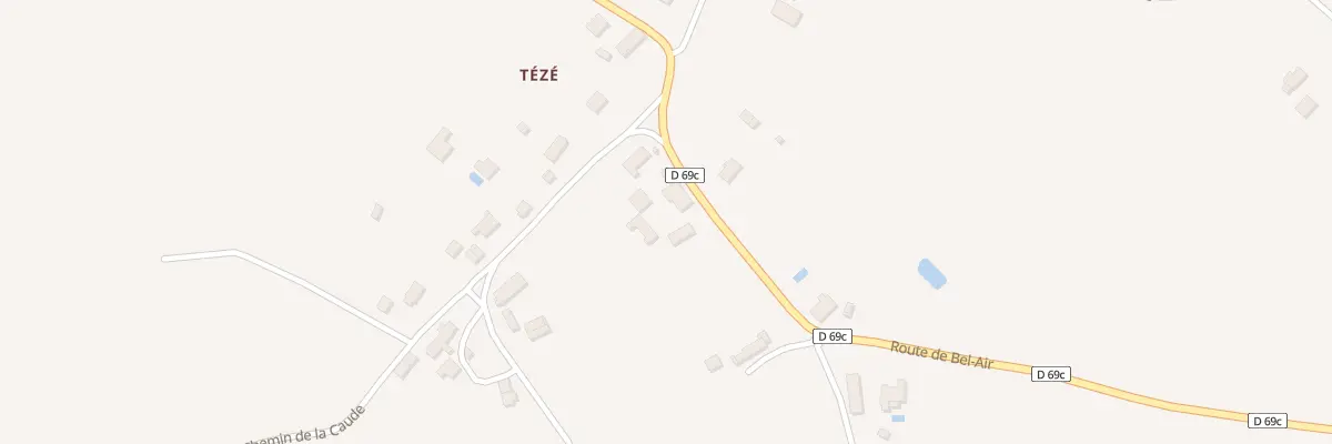 Plan du 5137 Teze à Mers-sur-Indre