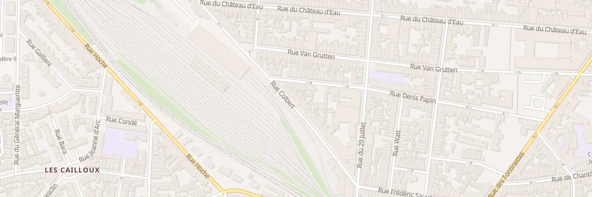 Plan du 71 Rue Colbert à Calais