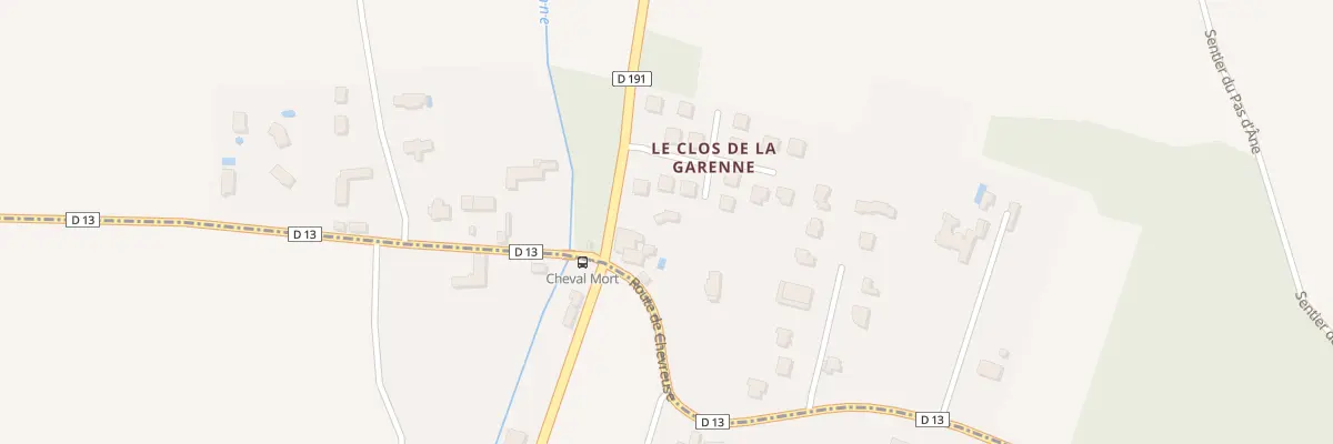 Plan du 1B Rte de Chevreuse à Mareil-le-Guyon